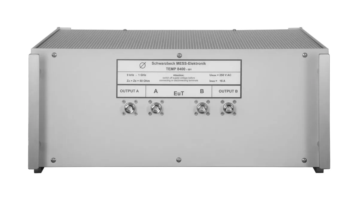 Эквивалент сети Schwarzbeck TEMP 8400