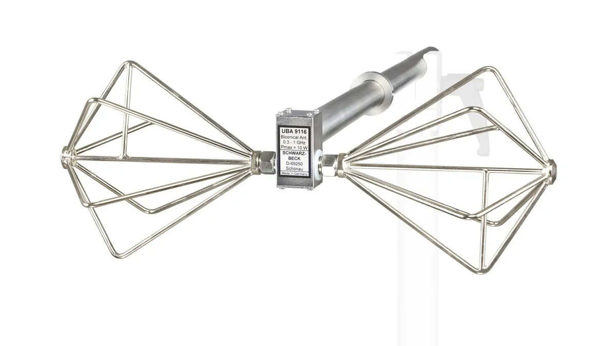 Биконическая антенна Schwarzbeck UBA 9116-VHF-UHF