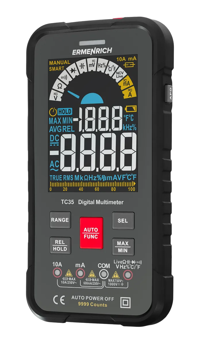 Мультиметр цифровой Ermenrich Zing TC35