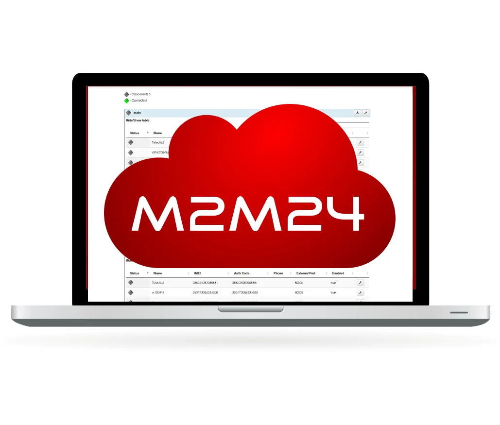 Сервер TCP-соединений TELEOFIS М2М24 Cloud