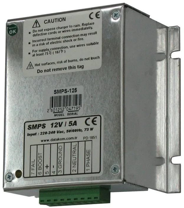 Зарядные устройства для аккумуляторов DATAKOM SMPS-123/125/243/245