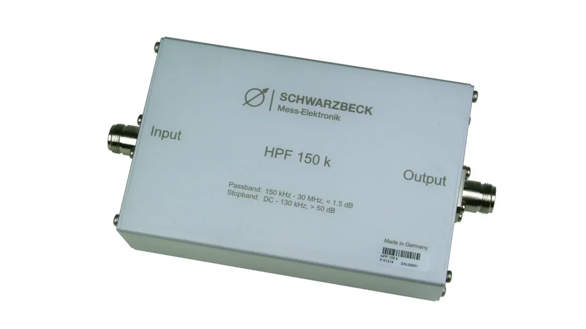 Фильтр верхних частот Schwarzbeck HPF 150 k