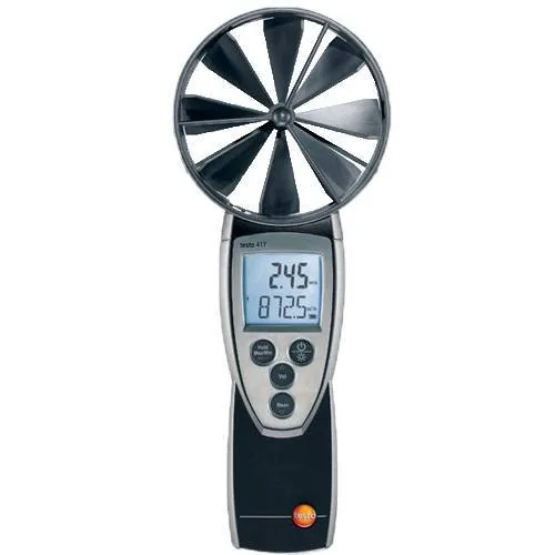Анемометр Testo 417 с набором воронок
