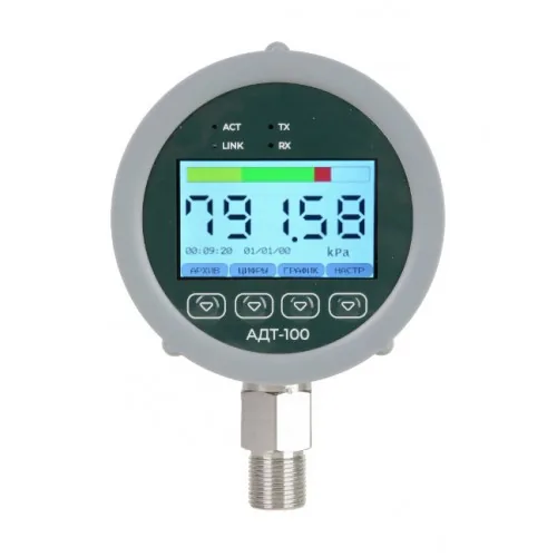 Измеритель АДТ-100И.2-0,04 МПа IP65 М20х1,5 кл.т. 1,0 с RS-485