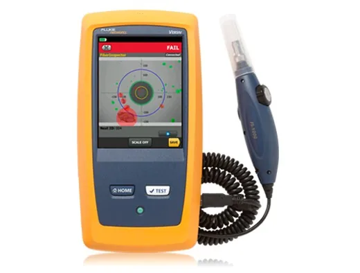 Прибор осмотра и чистки оптоволоконного кабеля Fluke Networks FI-7000 FiberInspector Pro