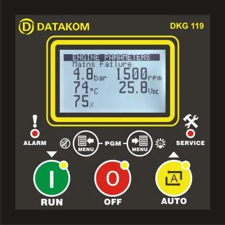 Устройство ручного и дистанционного запуска DATAKOM DKG-119