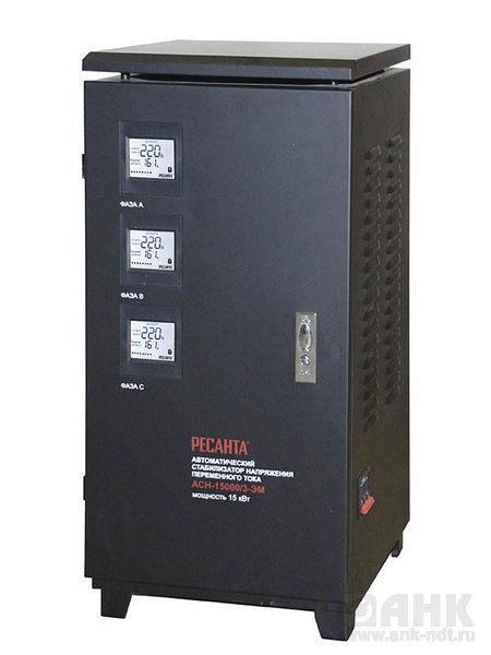 ACH-30000/3-ЭМ трехфазный стабилизатор электромеханического типа