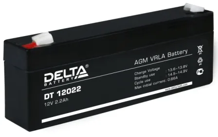 Аккумулятор DELTA Battery DT 12022