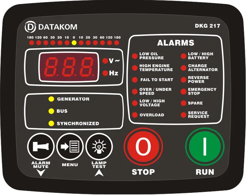Контроллер ручного управления генератором DATAKOM DKG-217