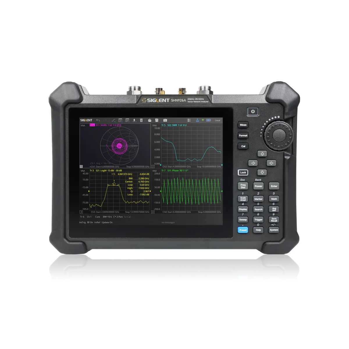 Портативный векторный сетевой анализатор SIGLENT SHN900A