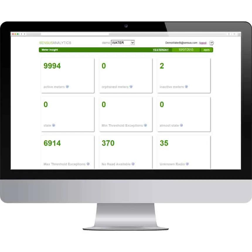 Приложение Sensus Meter Insight