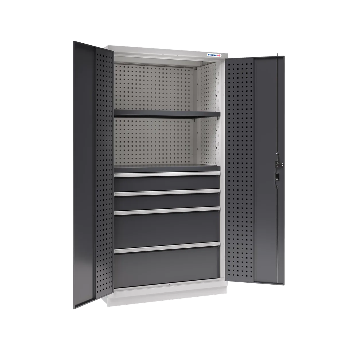 Шкаф металлический Верстакофф FBK 20 PR.2B2.2S
