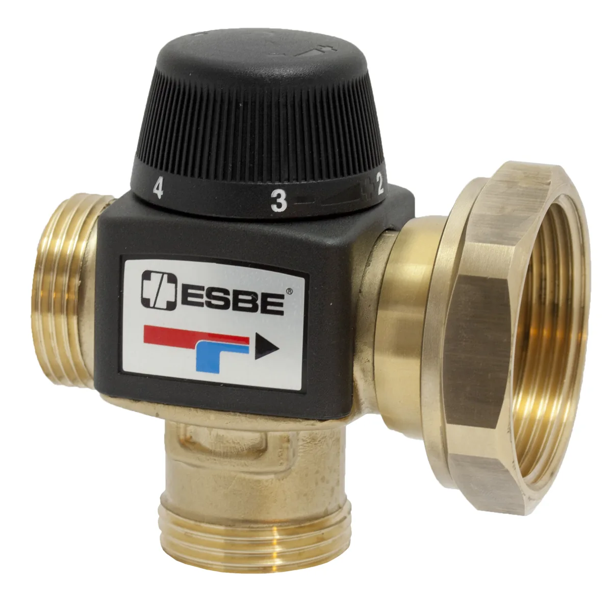 Клапан термостатический смесительный ESBE VTA377 20-55 °C, KVS 3,4, G 1, PF 1½