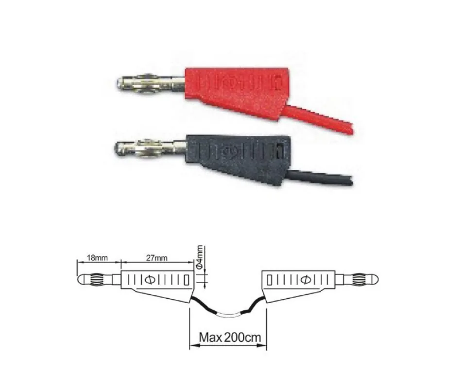 Измерительные провода ПрофКиП PTL908-8 Male-Male