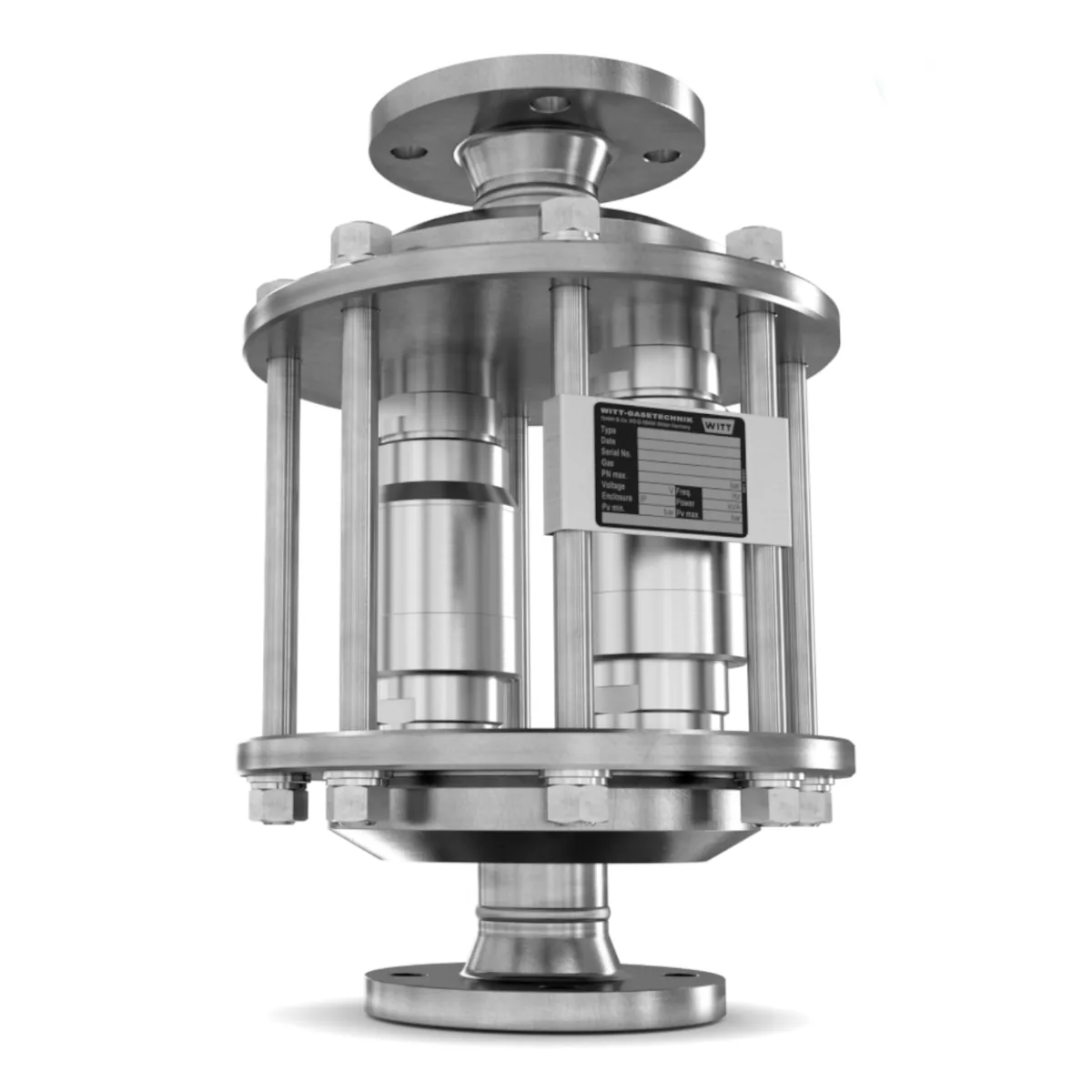 Блок для огнепреградительных клапанов WITT 645/85-30-ES