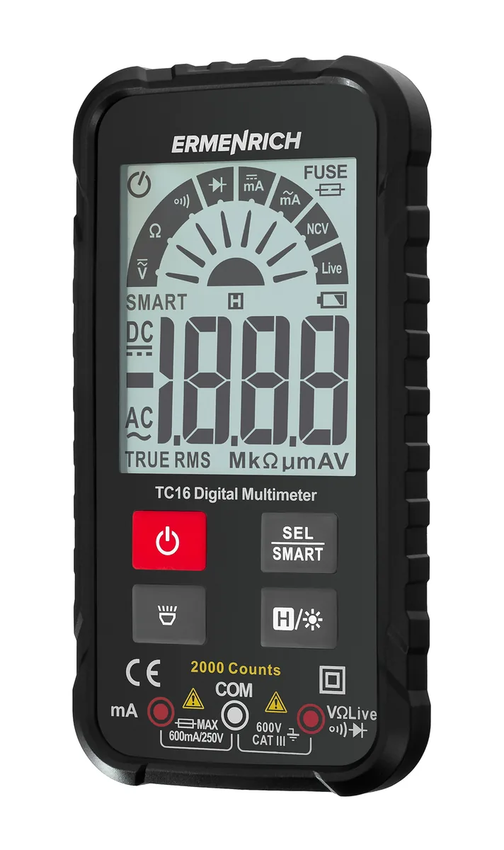 Мультиметр цифровой Ermenrich Zing TC16