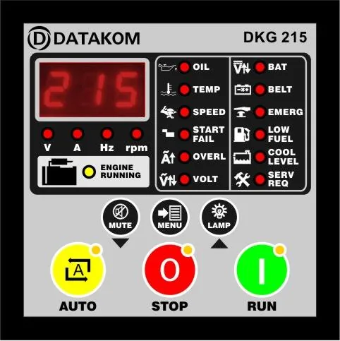 Устройство ручного и дистанционного запуска DATAKOM DKG-215