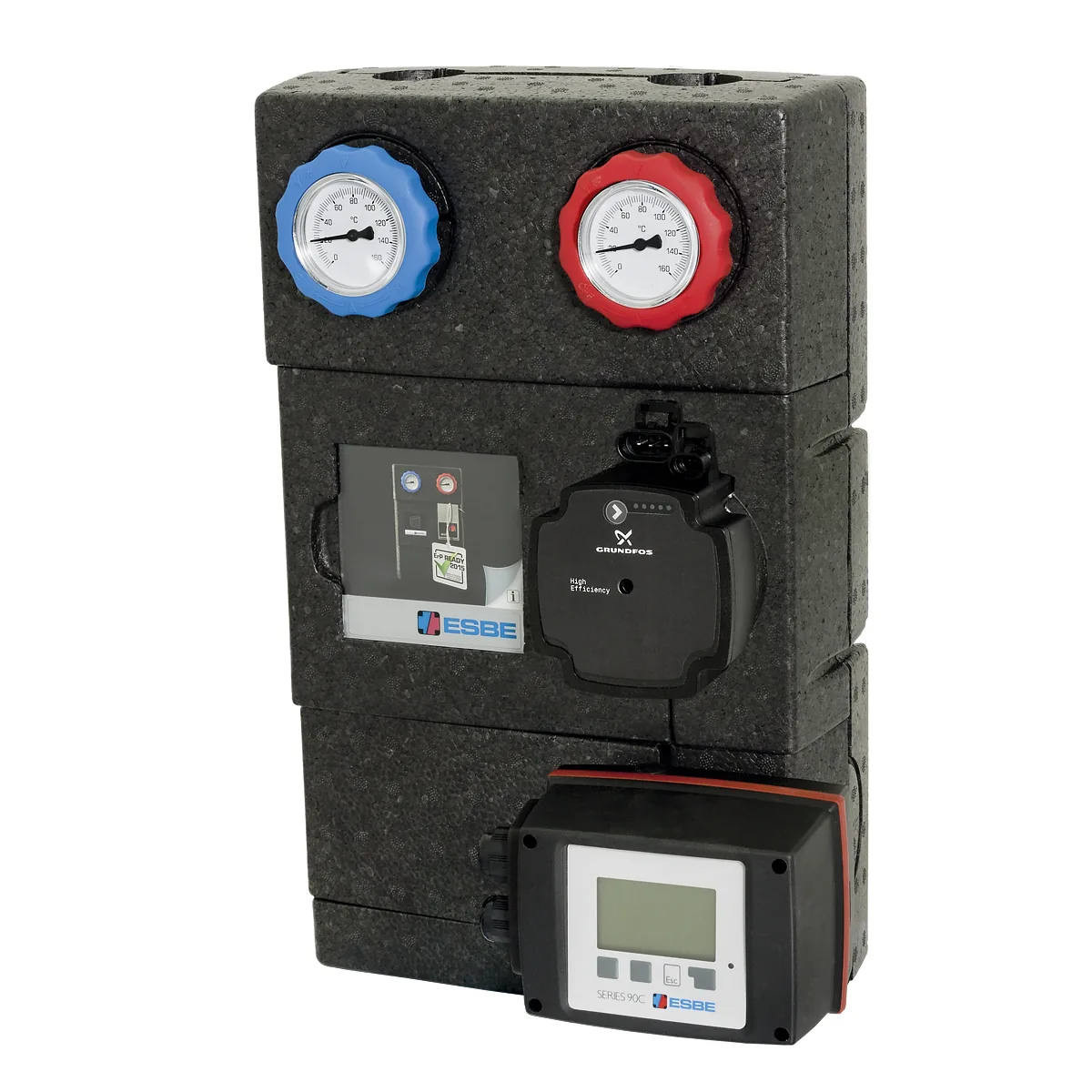 Насосная группа ESBE GRC212 Grundfos 25-50 DN 25