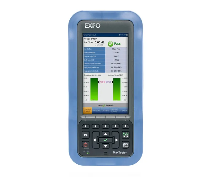 Кабельный тестер медных сетей EXFO MaxTester 635G