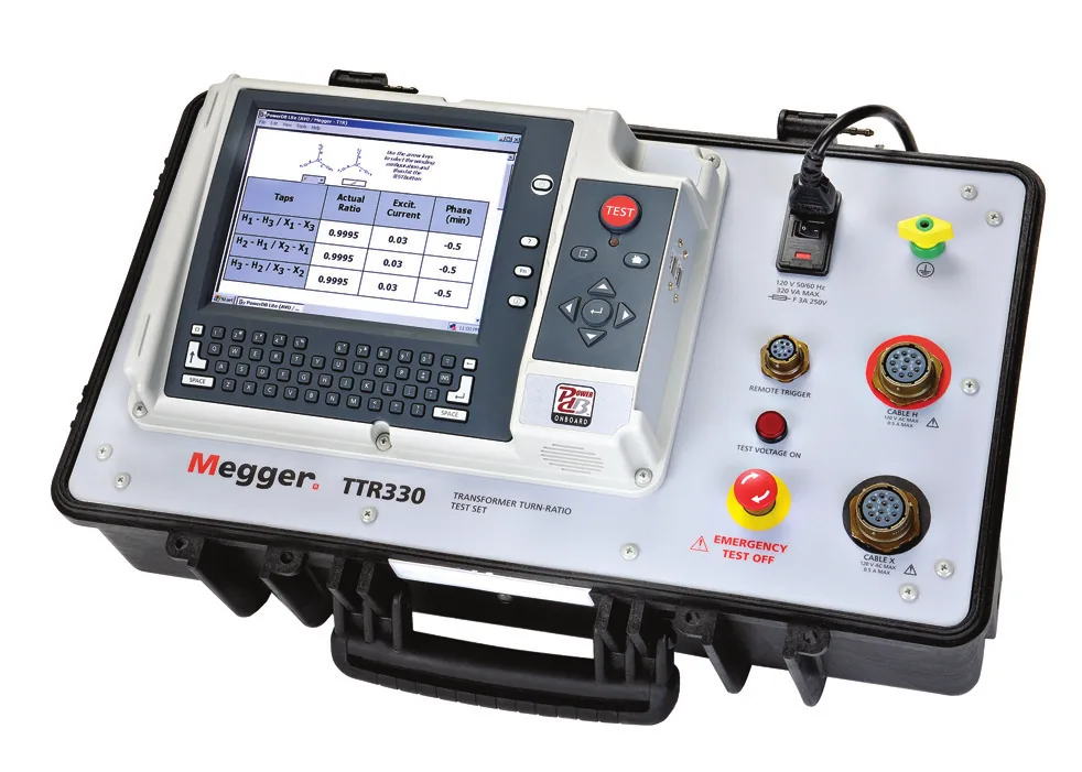 Прибор диагностики трехфазных трансформаторов Megger TTR330