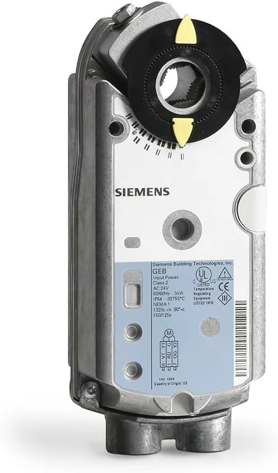 Привод воздушной заслонки Siemens GEB131.1E