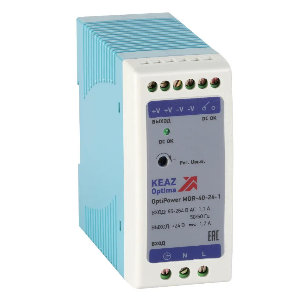 Блок питания КЭАЗ OptiPower MDR-40-24-1