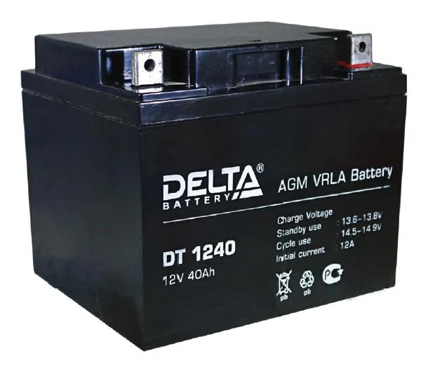 Аккумулятор DELTA Battery DT 1240
