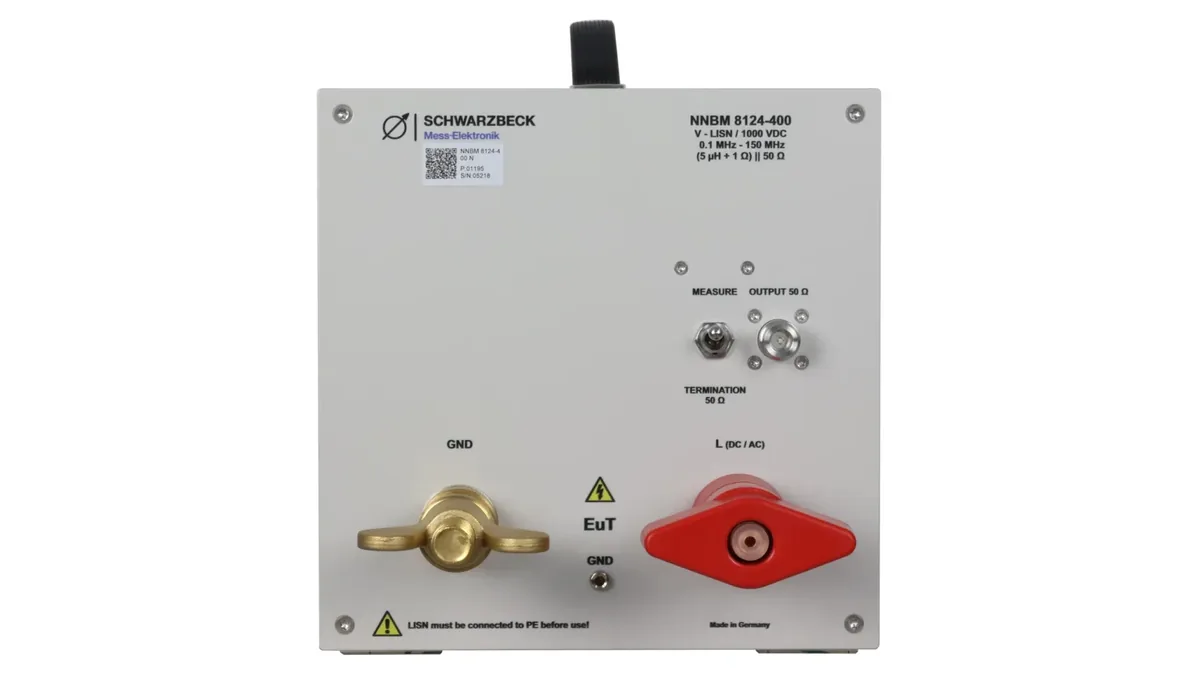 Эквивалент сети Schwarzbeck NNBM 8124-400