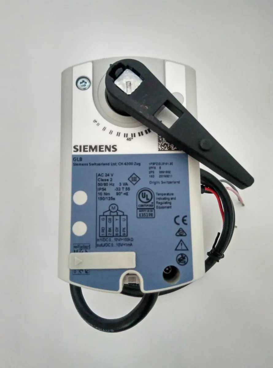 Привод воздушной заслонки Siemens GLB131.1E